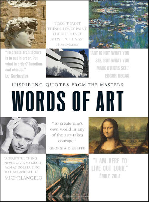 Book cover of Words of Art