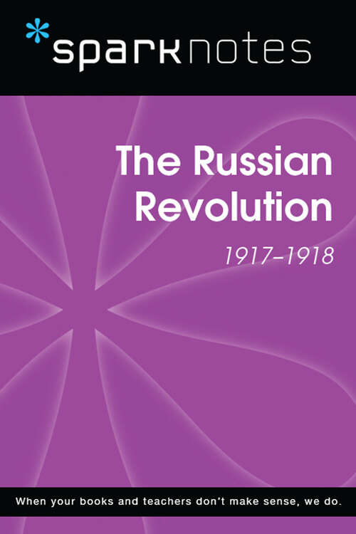 Book cover of The Russian Revolution (SparkNotes History Notes)