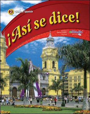 Book cover of ¡Así se dice! Glencoe Spanish 2