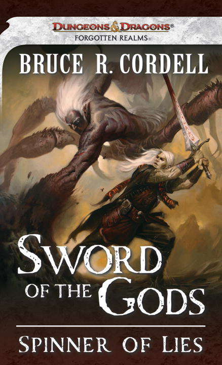 Book cover of Sword of the Gods: Spinner of Lies