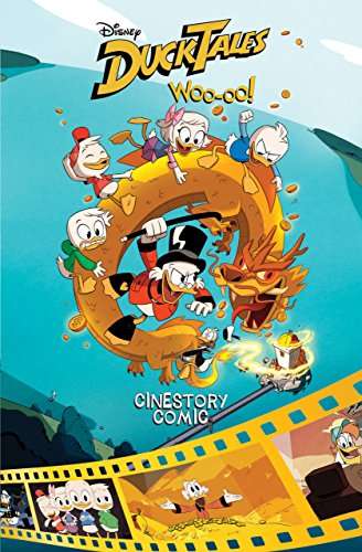 Book cover of Disney DuckTales: Woo-oo! Cinestory Comic
