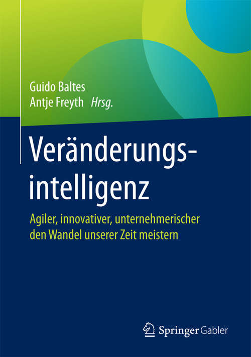 Book cover of Veränderungsintelligenz