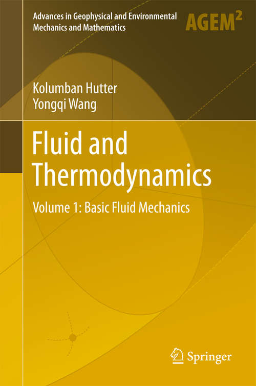 Book cover of Fluid and Thermodynamics