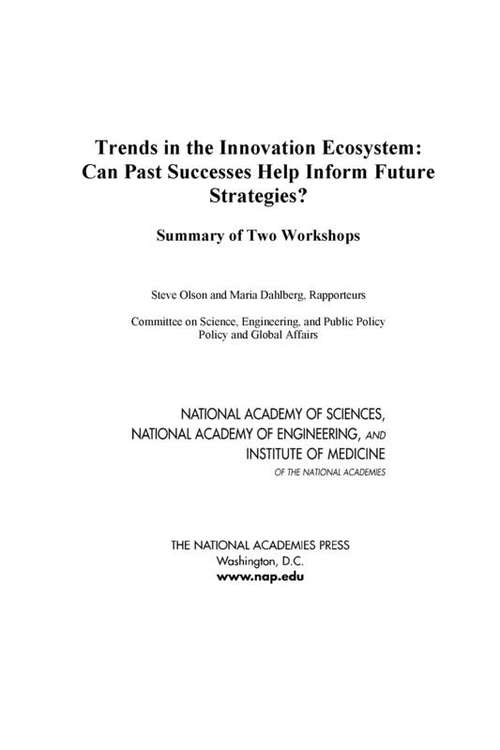 Trends in the Innovation Ecosystem
