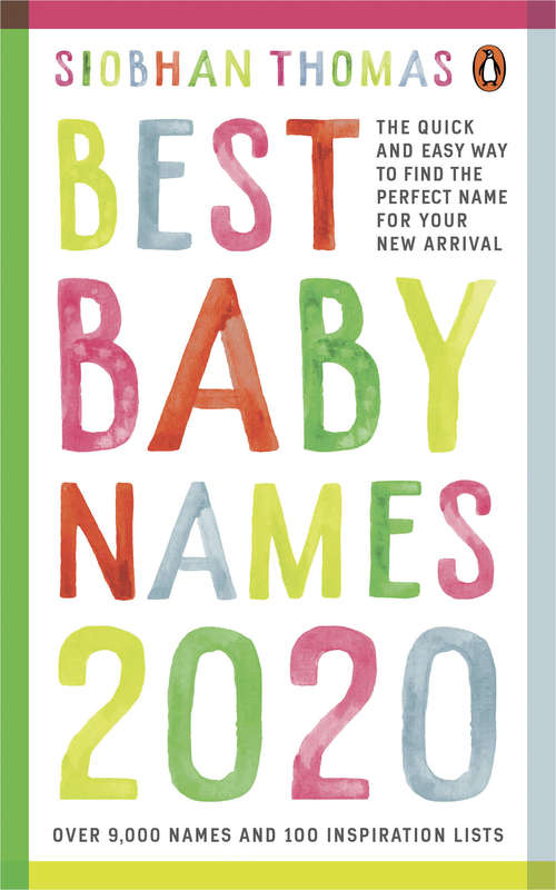 Book cover of Best Baby Names 2020
