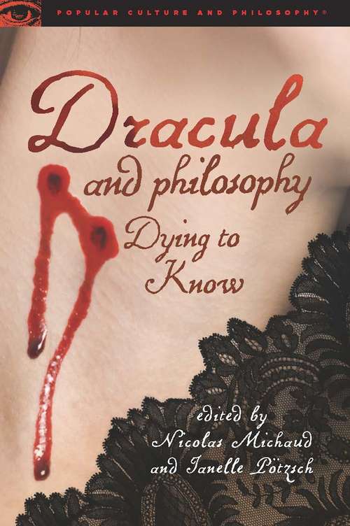 Book cover of Dracula and Philosophy
