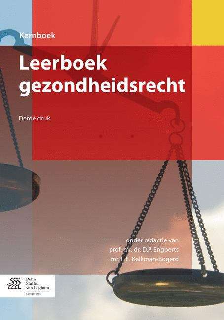 Book cover of Leerboek gezondheidsrecht