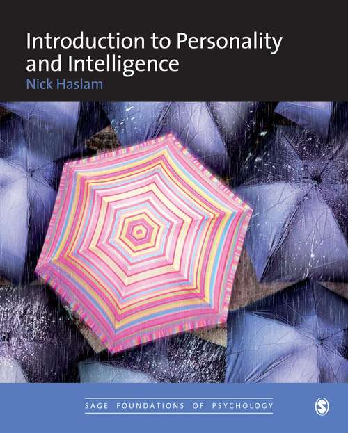 Book cover of Introduction to Personality and Intelligence