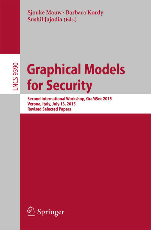 Graphical Models for Security