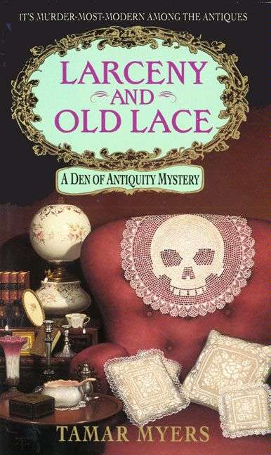 Book cover of Larceny and Old Lace