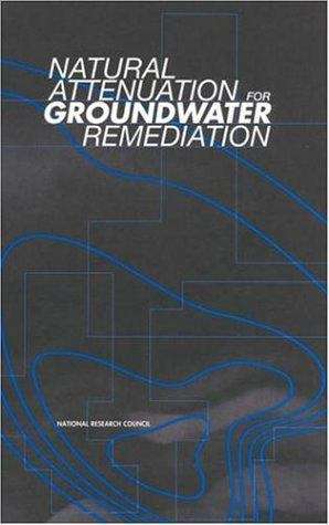 Book cover of Natural Attenuation For Groundwater Remediation