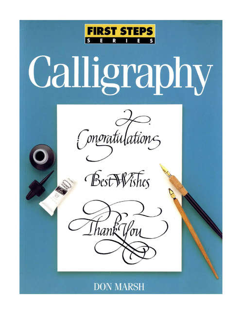 Book cover of First Steps Calligraphy