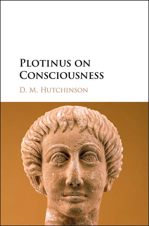 Book cover of Plotinus on Consciousness