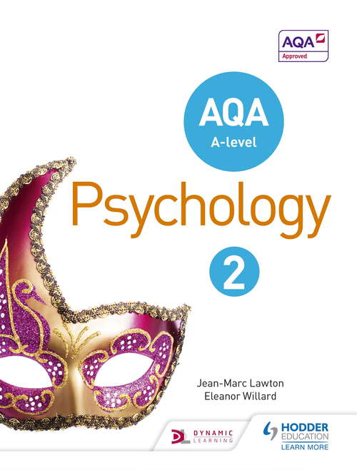 Book cover of AQA A-level Psychology Book 2
