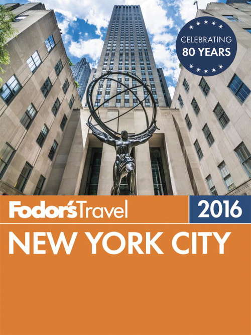 Book cover of Fodor's New York City 2016