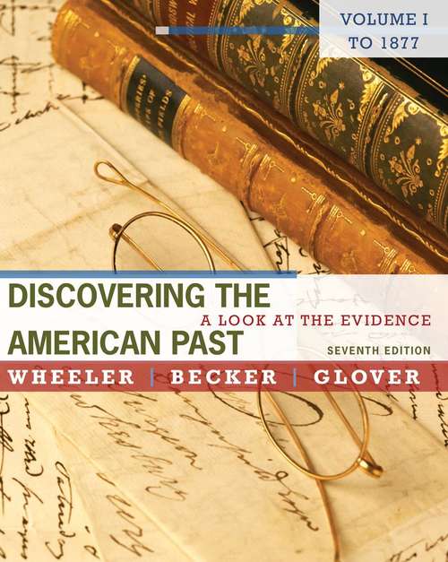 Book cover of Discovering the American Past: To 1877
