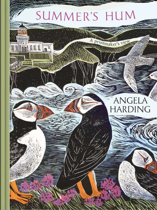 Book cover of Summer's Hum: part of a beautiful new series from beloved illustrator and print-maker Angela Harding