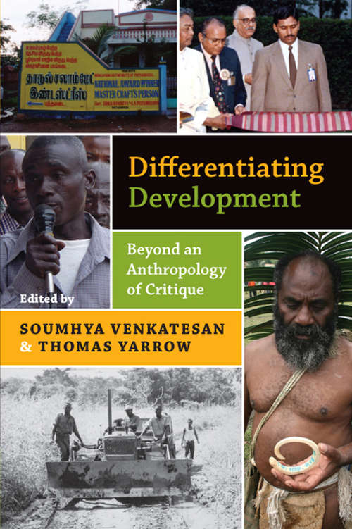 Book cover of Differentiating Development