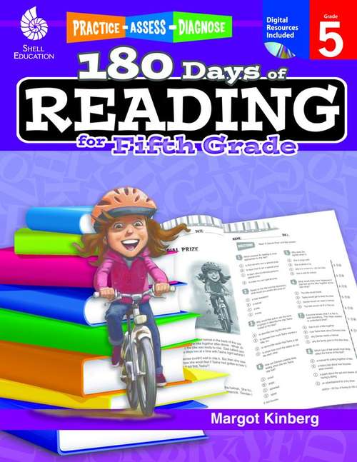 Book cover of 180 Days Of Reading For Fifth Grade