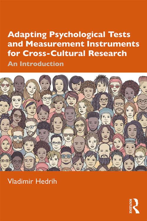 Book cover of Adapting Psychological Tests and Measurement Instruments for Cross-Cultural Research: An Introduction