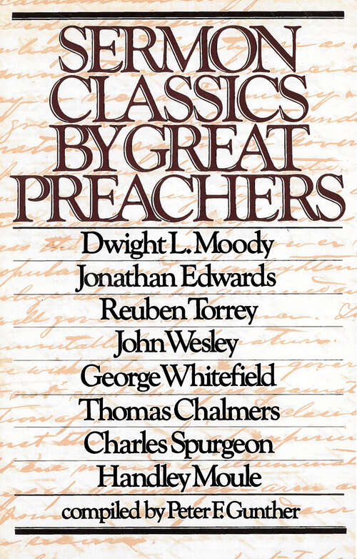 Cover image of Sermon Classics by Great Preachers