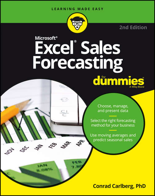 Book cover of Excel Sales Forecasting For Dummies