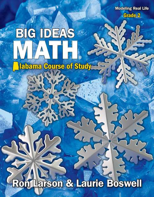 Book cover of Modeling Real Life, Grade 2, Volume 1 (Big Ideas Math)