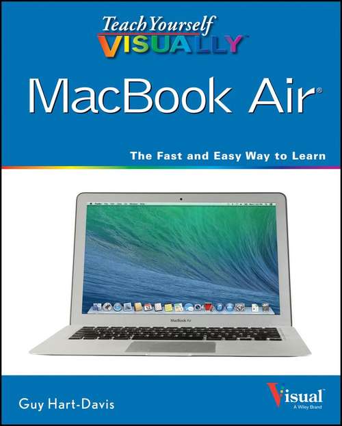 Book cover of Teach Yourself VISUALLY MacBook Air