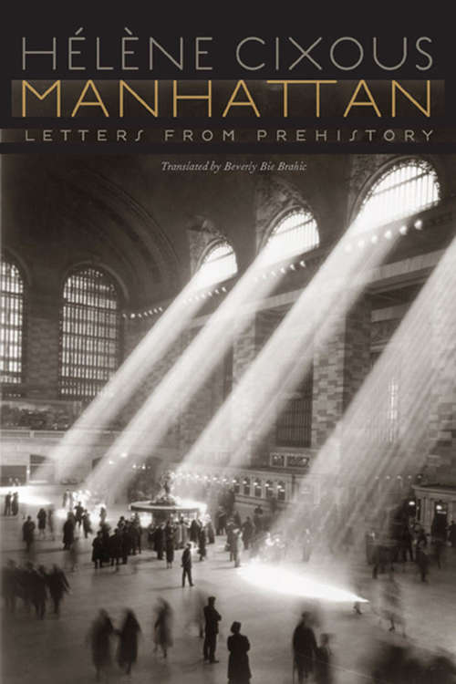 Book cover of Manhattan: Letters from Prehistory