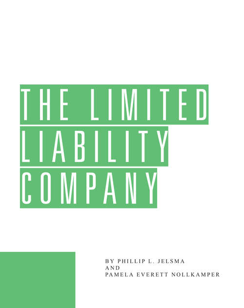 Book cover of The Limited Liability Company