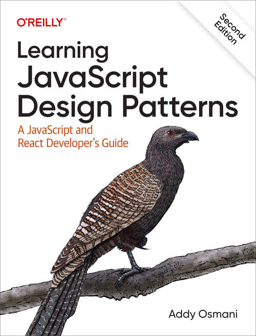 Book cover of Learning JavaScript Design Patterns