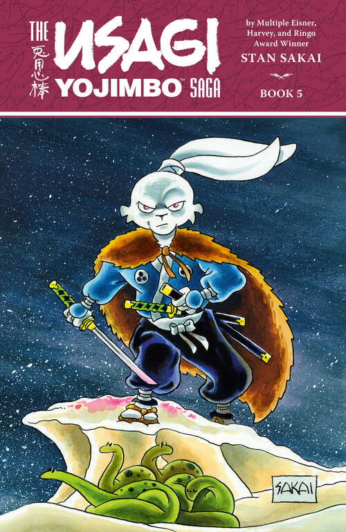 Book cover of Usagi Yojimbo Saga Volume 5 (Second Edition)