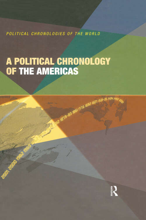 Book cover of A Political Chronology of the Americas
