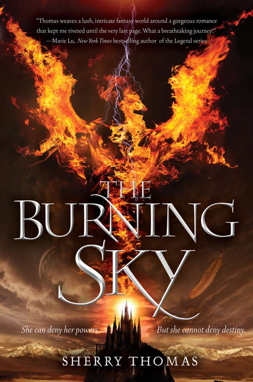 Book cover of The Burning Sky