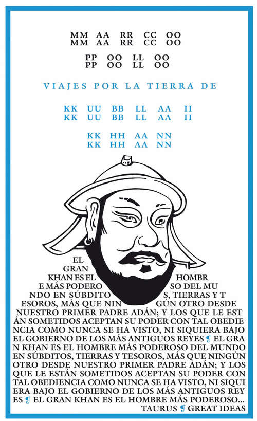 Viajes por la tierra del Kublai Khan (Serie Great Ideas #Volumen 4)