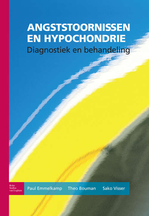 Book cover of Angststoornissen en hypochondrie: Diagnostiek en behandeling
