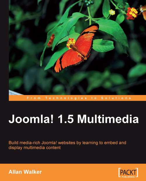 Book cover of Joomla! 1.5 Multimedia
