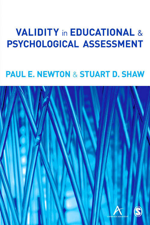 Book cover of Validity in Educational and Psychological Assessment