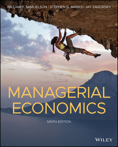 Book cover of Managerial Economics (Ninth Edition)