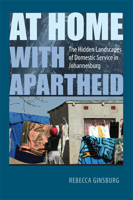 Book cover of At Home with Apartheid