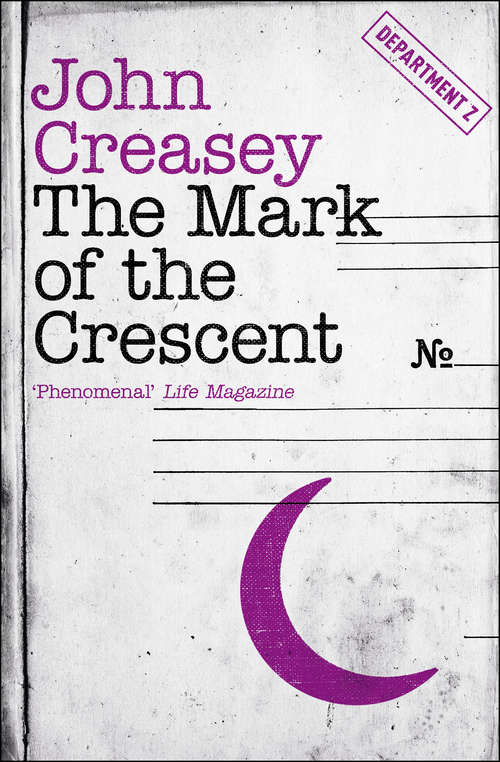 Book cover of The Mark of the Crescent (Department Z #5)