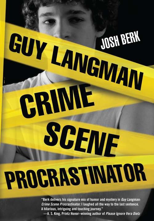 Book cover of Guy Langman, Crime Scene Procrastinator