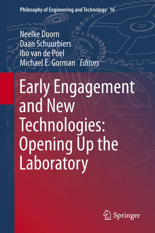 Book cover of Early engagement and new technologies: Opening up the laboratory