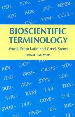 Book cover of Bioscientific Terminology