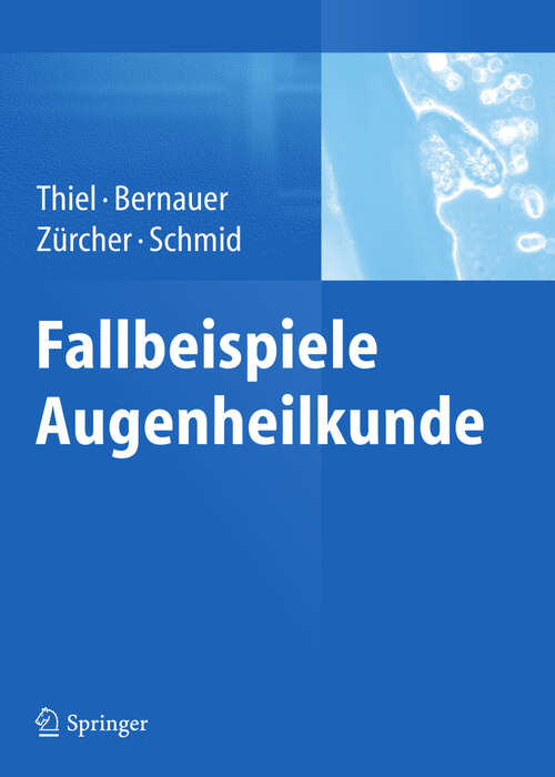 Book cover of Fallbeispiele Augenheilkunde