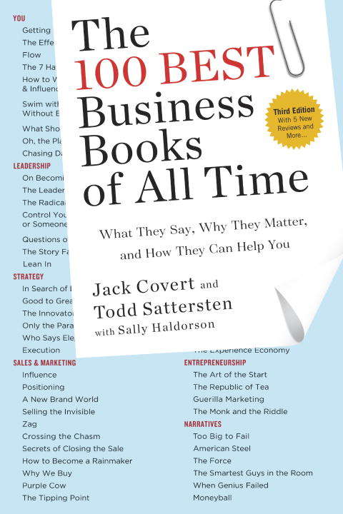 Book cover of The 100 Best Business Books of All Time: What They Say, Why They Matter, and How They Can Help You