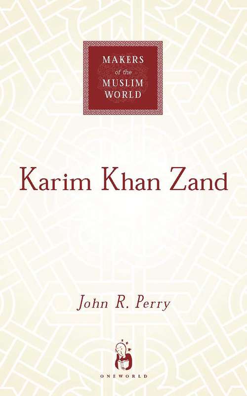Book cover of Karim Khan Zand