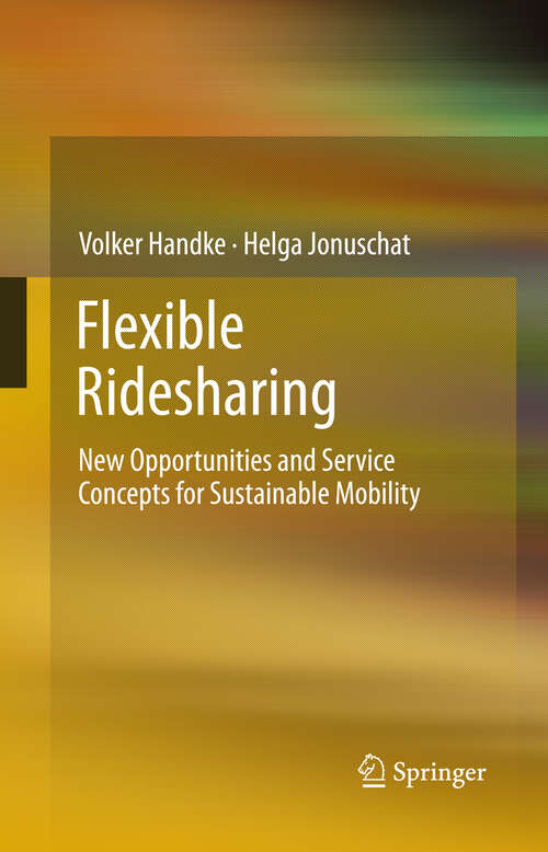 Book cover of Flexible Ridesharing