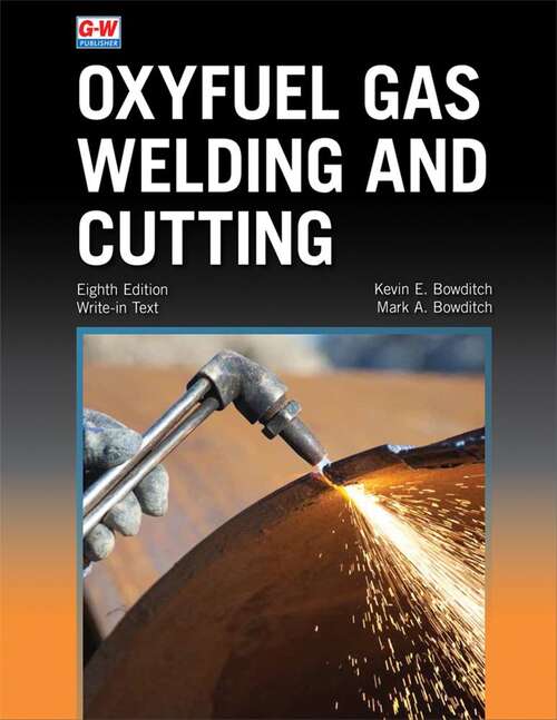 Book cover of Oxyfuel Gas Welding and Cutting (8)
