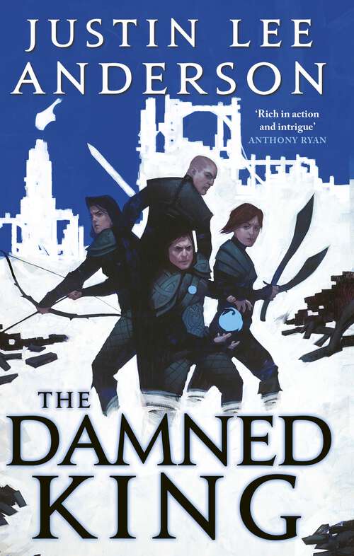 Book cover of The Damned King (The Eidyn Saga)